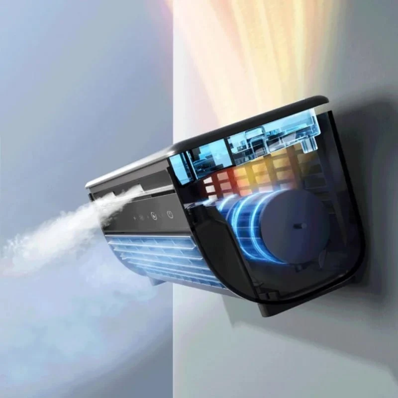 Mini Luftkühler – tragbarer Akku-Tischkühler mit USB und kompaktem Design