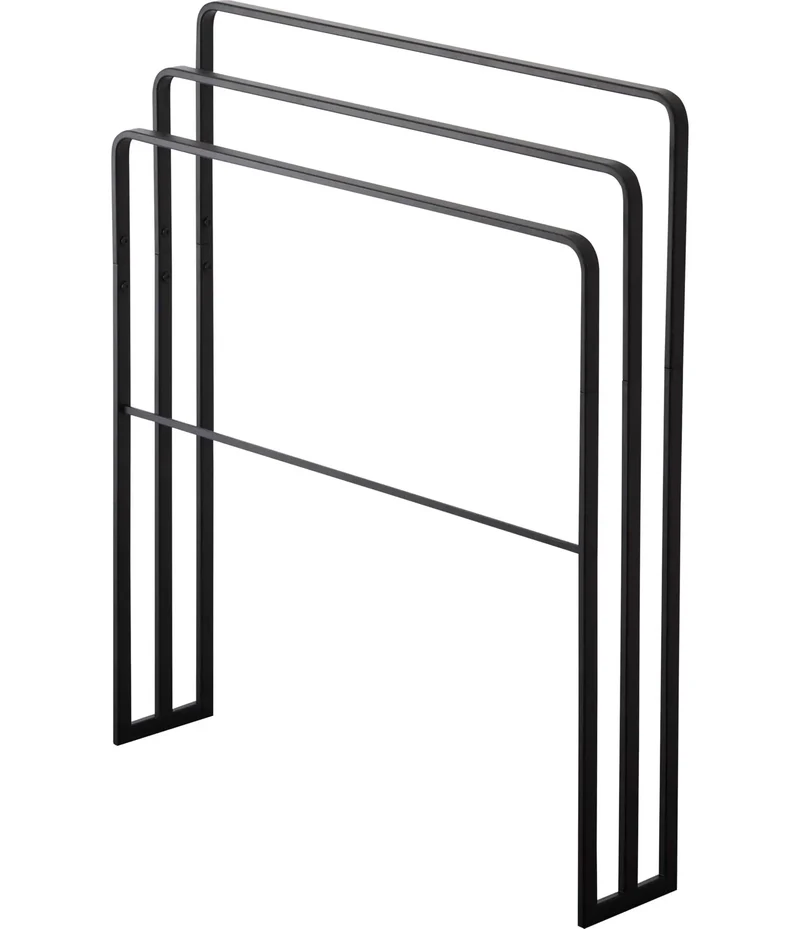 Yamazaki Jitsugyo Bath Towel Hanger Rack - Space-Saving Design