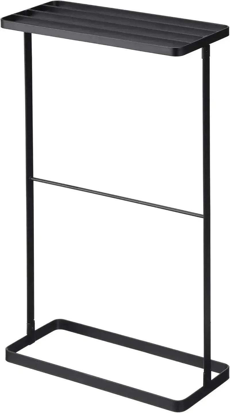 Yamazaki Jitsugyo Bath Towel Hanger Rack - Space-Saving Design