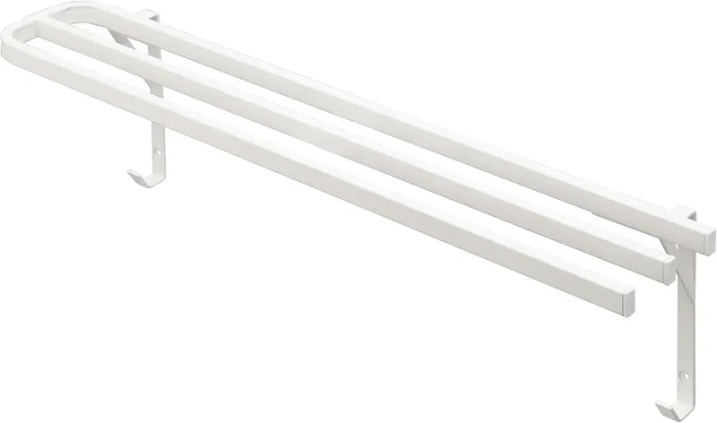 Yamazaki Jitsugyo Bath Towel Hanger Rack - Space-Saving Design