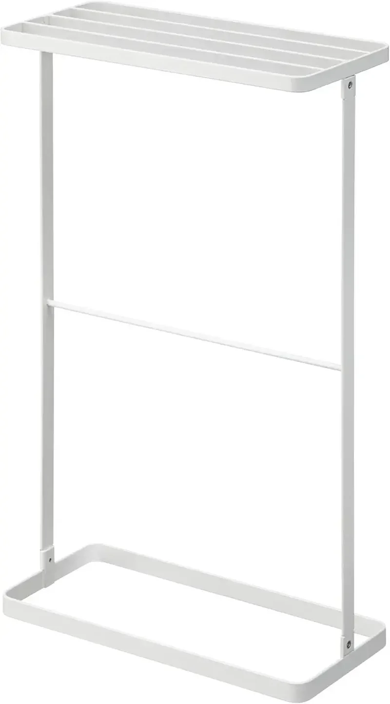 Yamazaki Jitsugyo Bath Towel Hanger Rack - Space-Saving Design