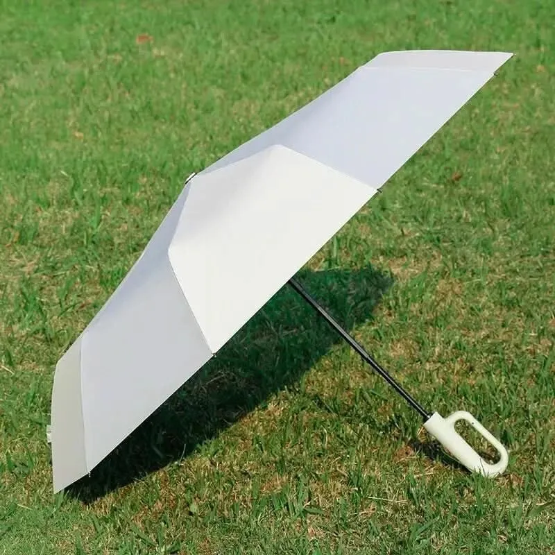Regenschirm mit Automatik – 100 cm Spannweite, acht Streben, UV-Schutz