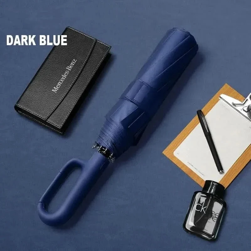 Regenschirm mit Automatik – 100 cm Spannweite, acht Streben, UV-Schutz