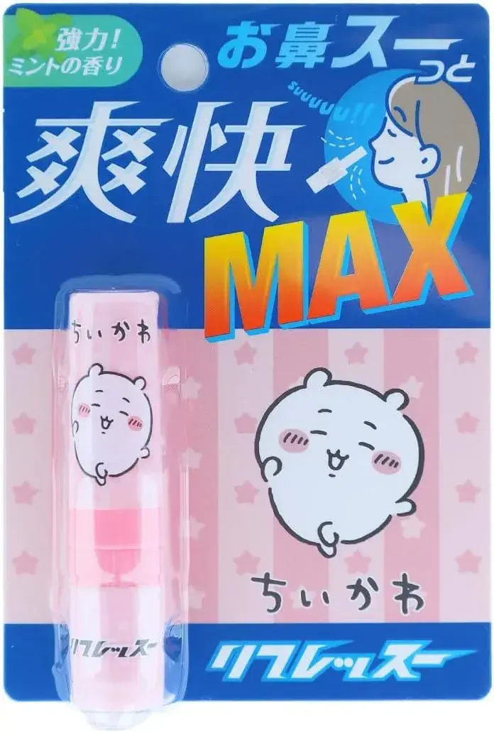 Chiikawa Refressu Peppermint Nasal Inhaler Stick 1.5ml Compact