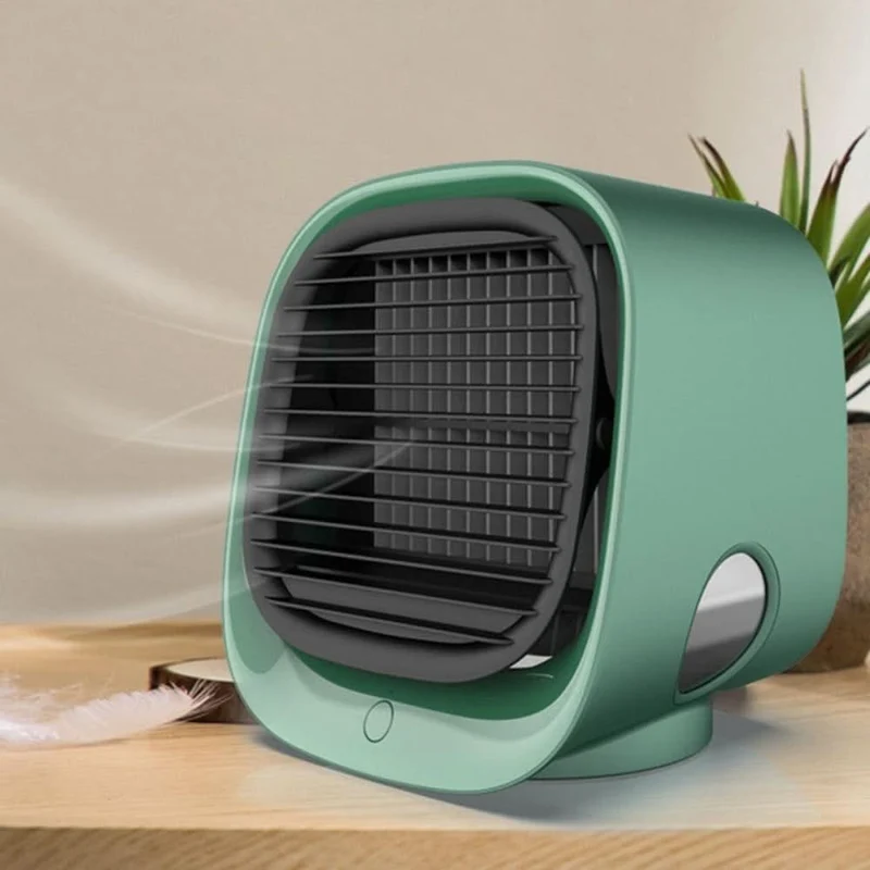 Mini Luftkühler – leiser Tischventilator mit Wassertank für Büro und Schlafzimmer