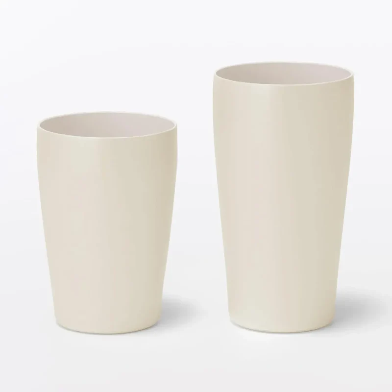 MUJI Stainless Steel Vacuum Tumbler Double Wall Matte 600 ml