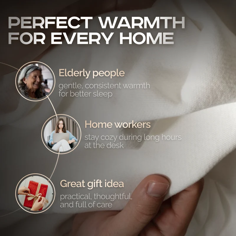 Single Size electric blanket with heating (very warm) OMAK 120x90cm