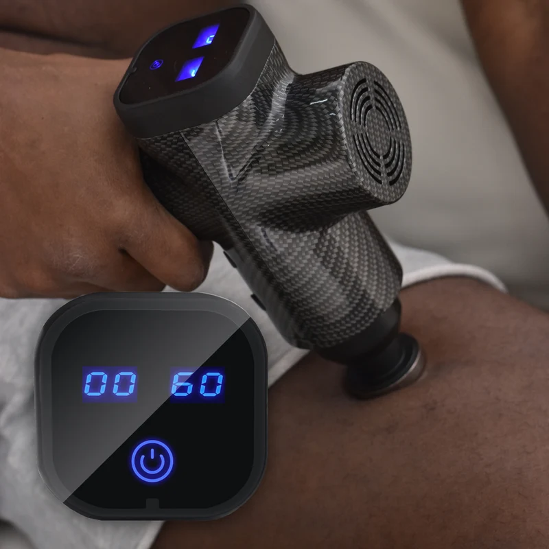 GESS Revolver Muscle Massage Gun with 9 Heads