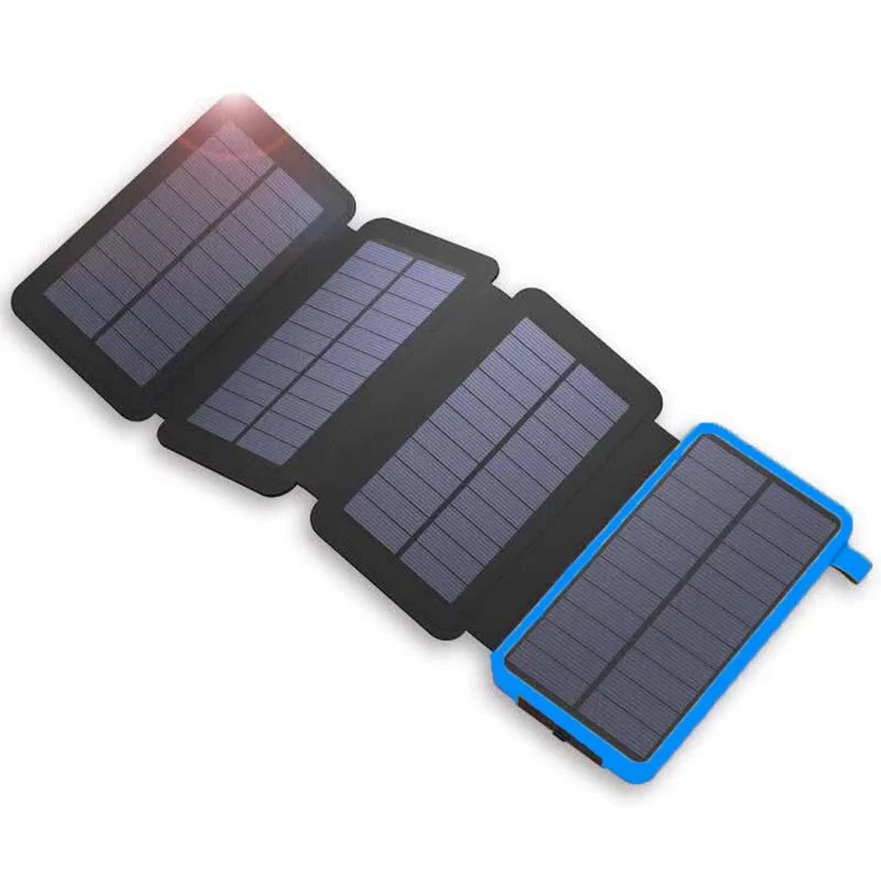 Solar Powerbank 25.000 mAh – 4 Solarpanels & USB-C Schnellladung