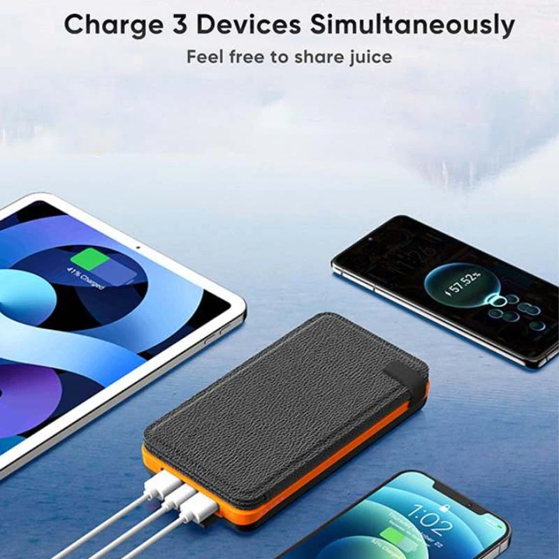 Solar Powerbank 25.000 mAh – 4 Solarpanels & USB-C Schnellladung