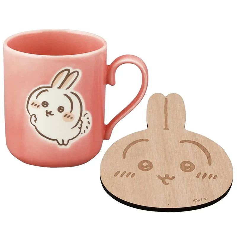 Yamaka Chiikawa Licensed Mug Coaster Set Ceramic 7.5 x 7.5 x 9.0