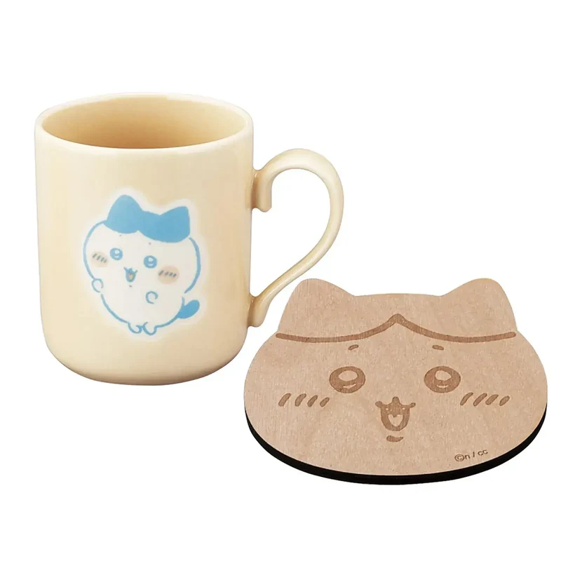 Yamaka Chiikawa Licensed Mug Coaster Set Ceramic 7.5 x 7.5 x 9.0
