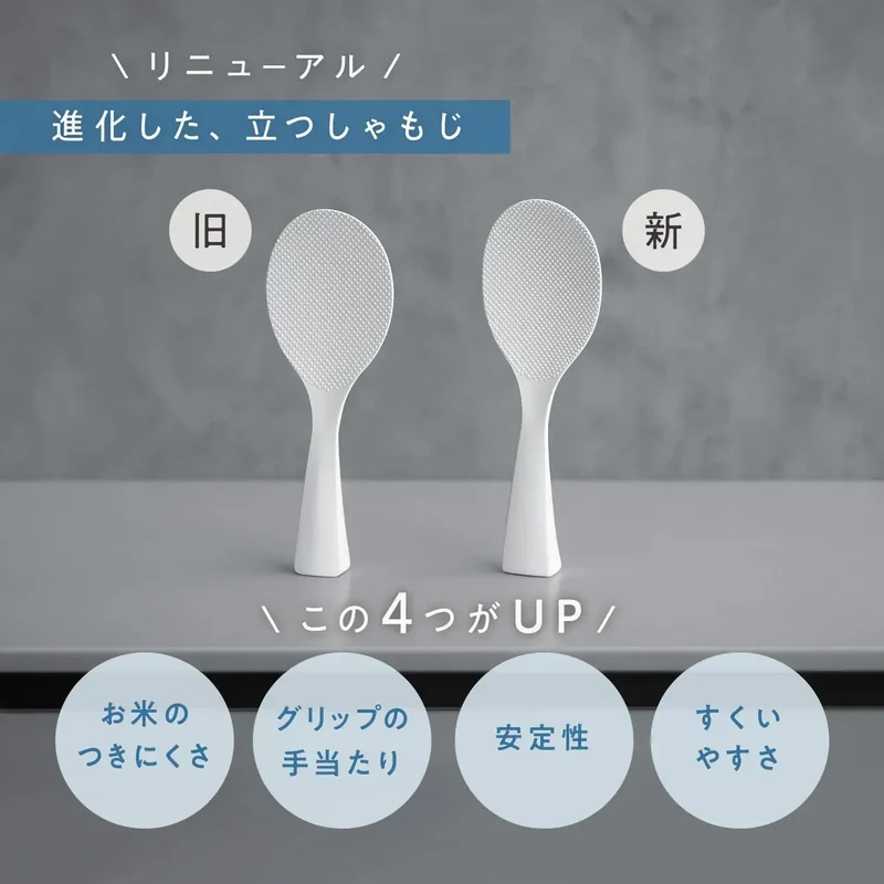 Marna Standing Rice Spoon Non-Stick Dishwasher Safe Kitchen Tool