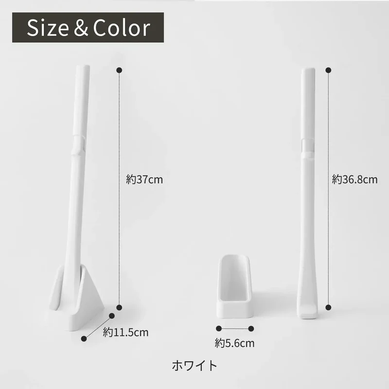 Marna Disposable Antibacterial Flushable Toilet Brush Slim 11.5cm