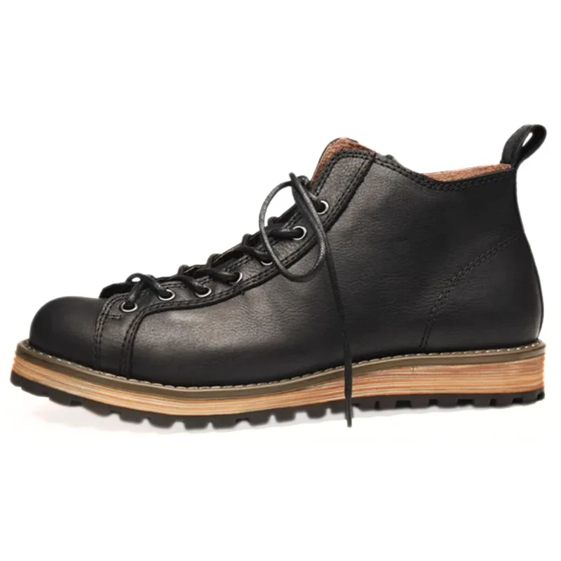 Haferl Sneaker – Kuhleder-Sohle mit Hohem Schaft für Trachten