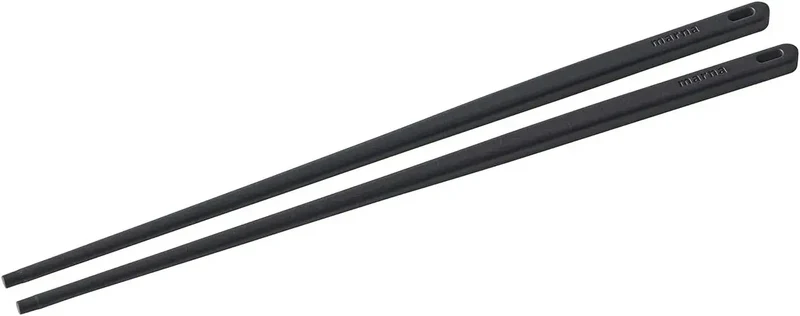 Marna Silicone Chopsticks Rounded Shape Non-Slip Dishwasher Safe