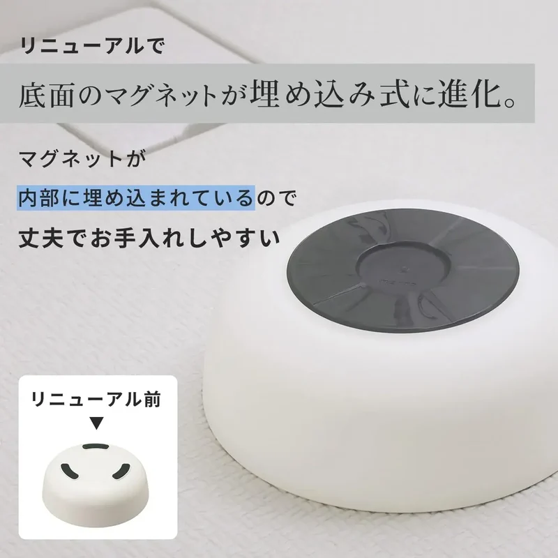 Marna Hot Water Bathing Bucket 2.0 L White Magnetic Cleansing