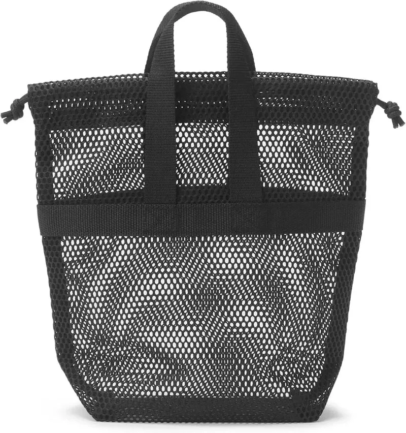 Muji 3D Mesh Drawstring Pouch with Handles Small Size