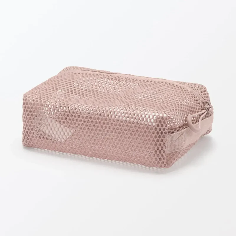Muji 3D Mesh Case Small Storage Pouch - Travel Organizer