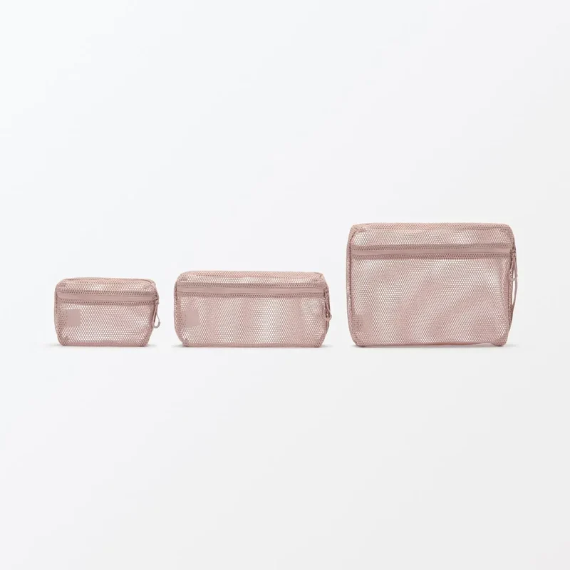 Muji 3D Mesh Case Small Storage Pouch - Travel Organizer