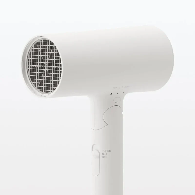 Muji Large Airflow Negative Ion Hair Dryer Hot Cold Switching