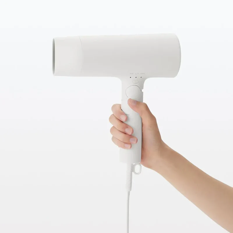 Muji Large Airflow Negative Ion Hair Dryer Hot Cold Switching