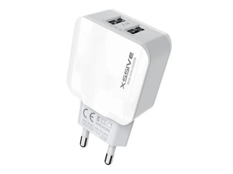 XSSIVE 2 x USB Netzladegerät Netzstecker