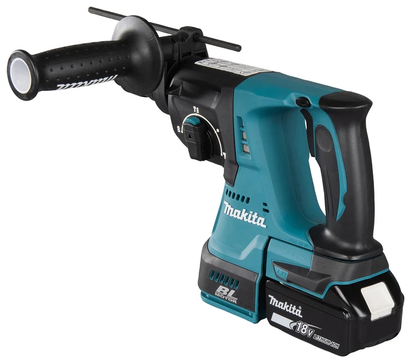 Makita Akku Kombihammer Bohrhammer 18V DHR243Z Bohrmaschine Sologerät mit wechselbarem Bohrfutter