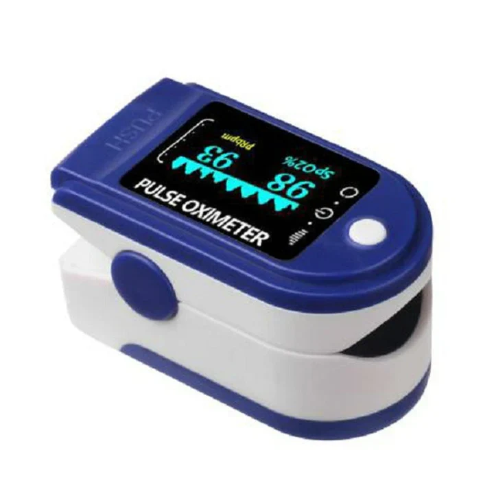 Finger-Pulsoximeter zur Sauerstoffmessung