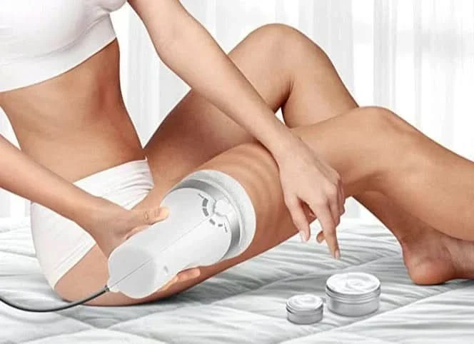 Elektrisches Körpermassagegerät für Glattere Haut
