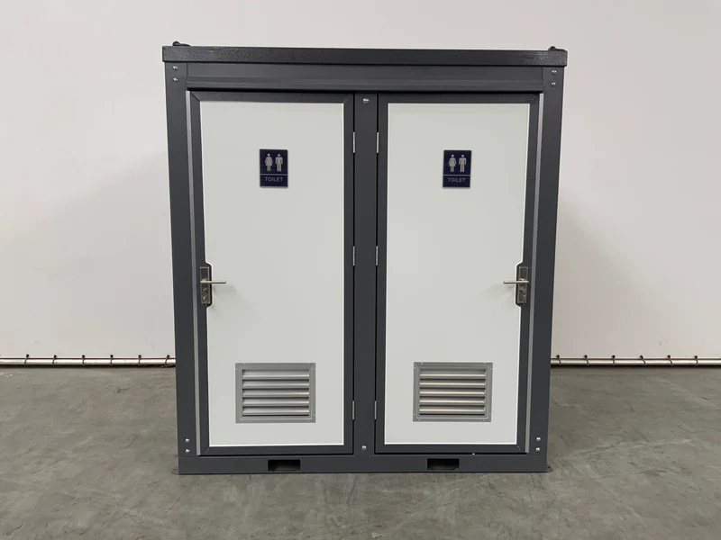 Toiletten Container Doppel WC Container Toilettenbox Sanitärcontainer