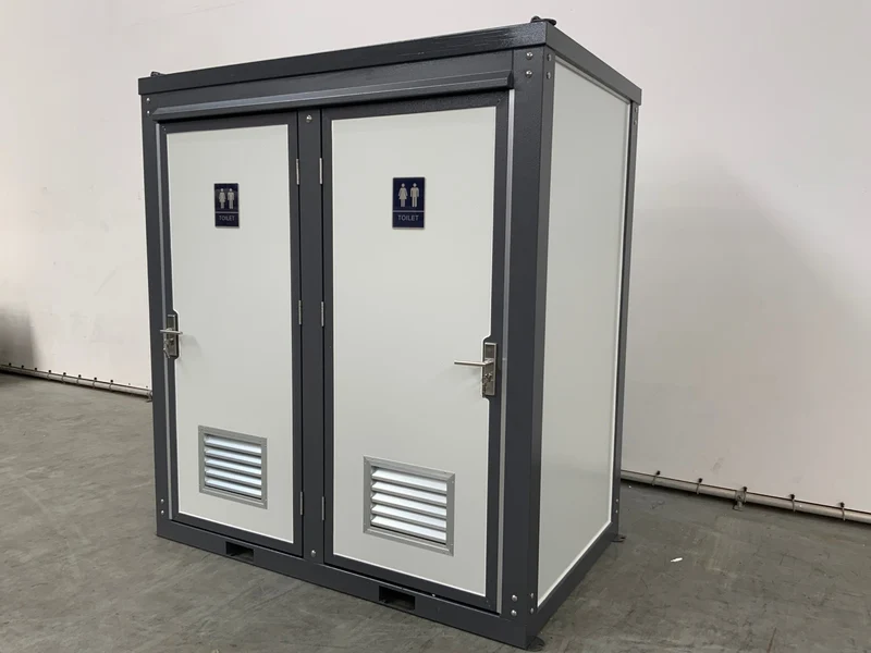Toiletten Container Doppel WC Container Toilettenbox Sanitärcontainer