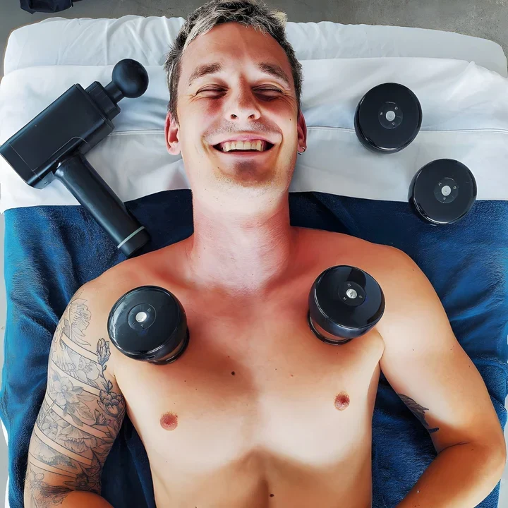 Elektrisches Schröpfmassagegerät mit Wärmefunktion