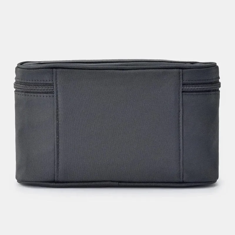Muji Recycled Nylon Slim Carry Pouch Black 20.5x6x12.5cm