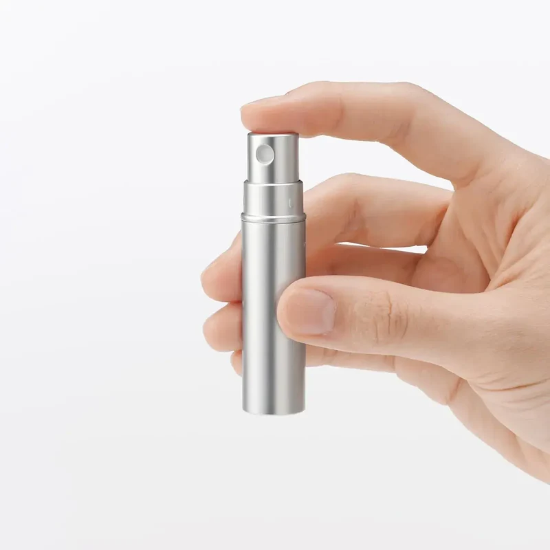Muji Aluminum Atomizer 4mL Refillable Travel Perfume Sprayer