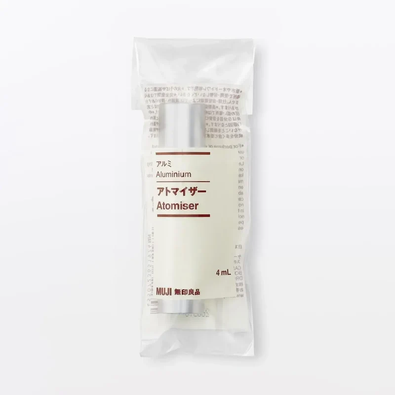 Muji Aluminum Atomizer 4mL Refillable Travel Perfume Sprayer