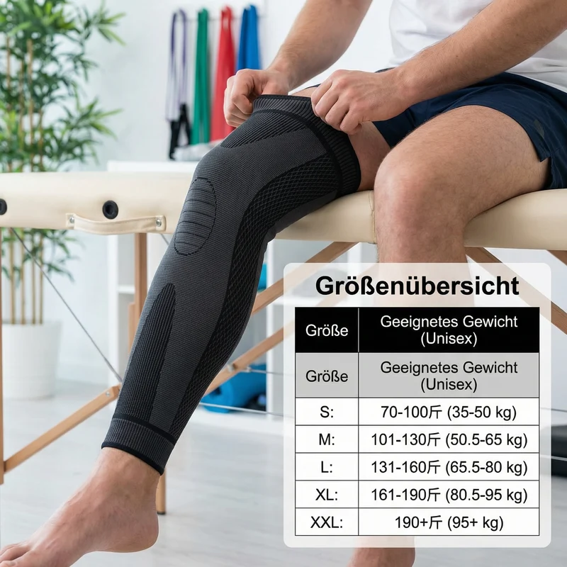 Kompressions-Kniebandage zur Gelenkunterstützung