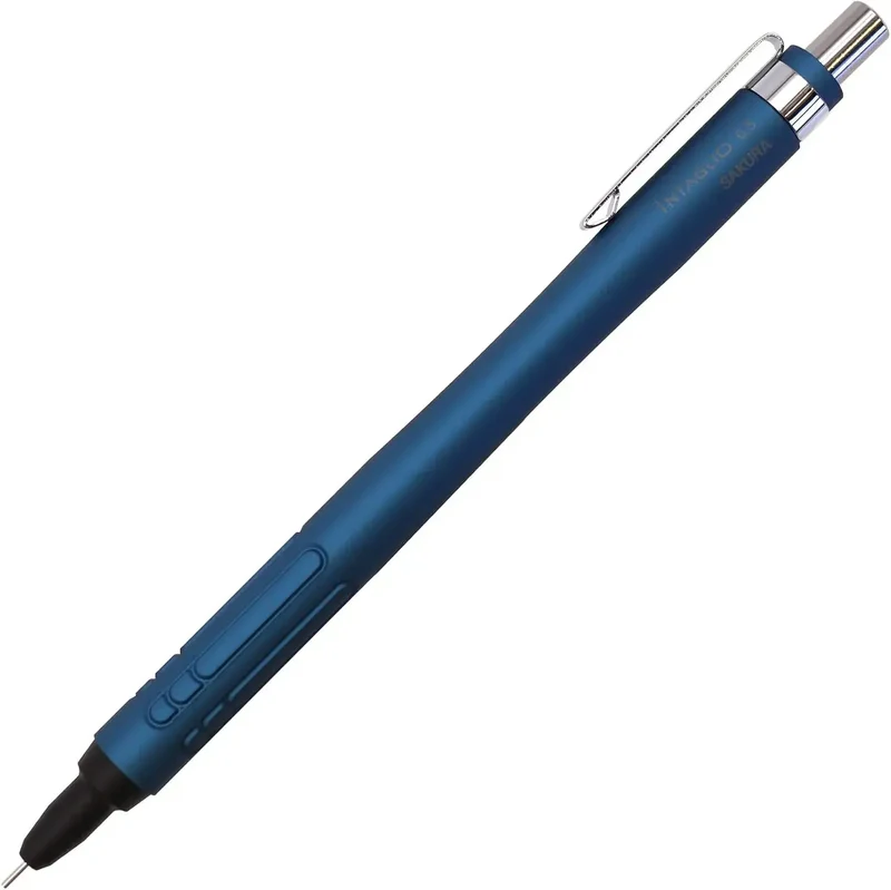 Cray-Pas Intarsio Sharp Mechanical Pencil 0.5 mm Black Metal Body