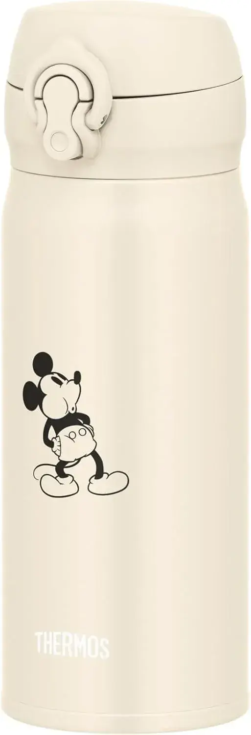THERMOS Thermal Lunch Box 250ml Mickey Light Beige Complete Set