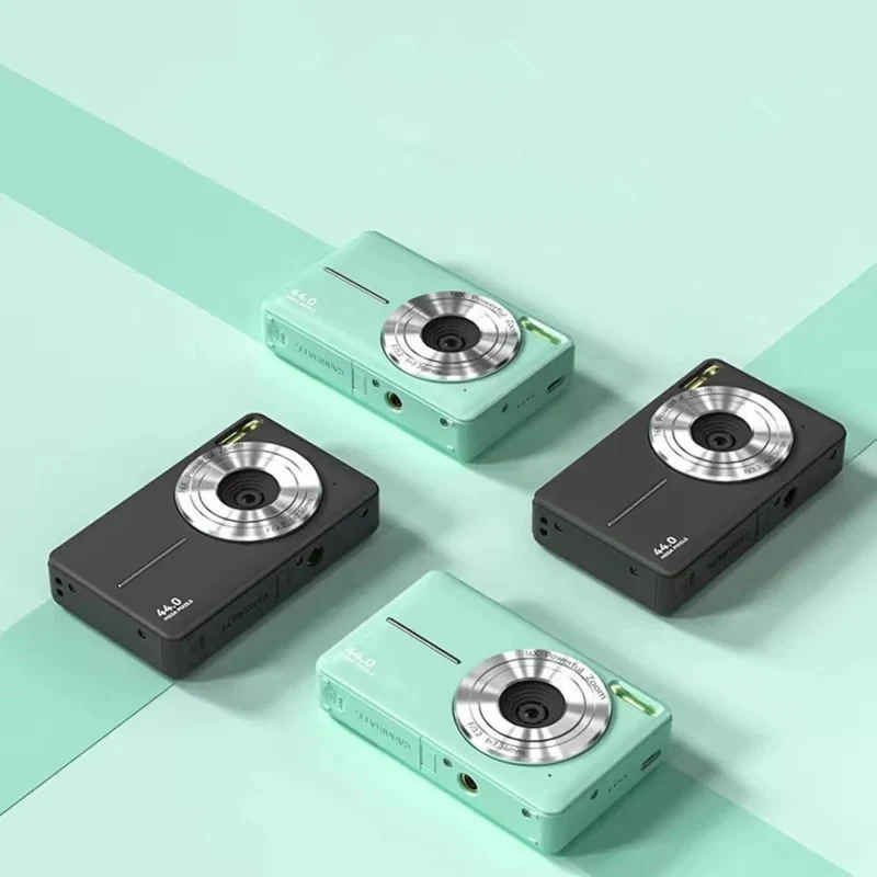Digitalkamera – kompakte Vintage-Kamera mit 1080p-Video und Fotofunktion