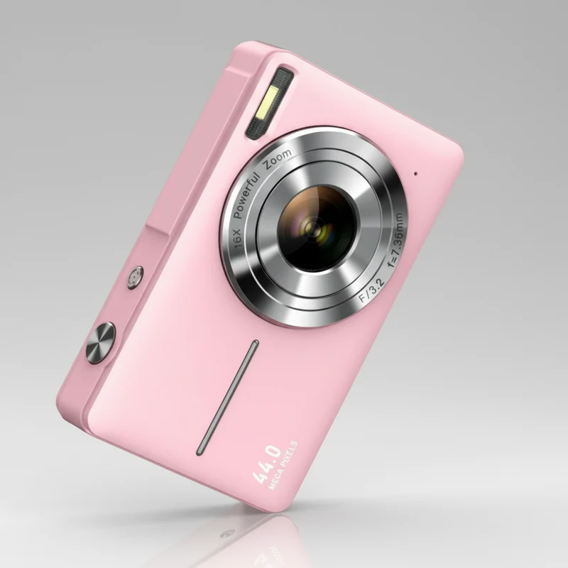 Digitalkamera – kompakte Vintage-Kamera mit 1080p-Video und Fotofunktion
