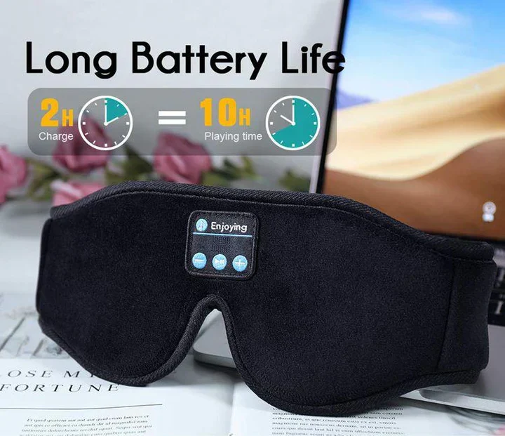 Bluetooth-Schlafmaske mit Musikfunktion