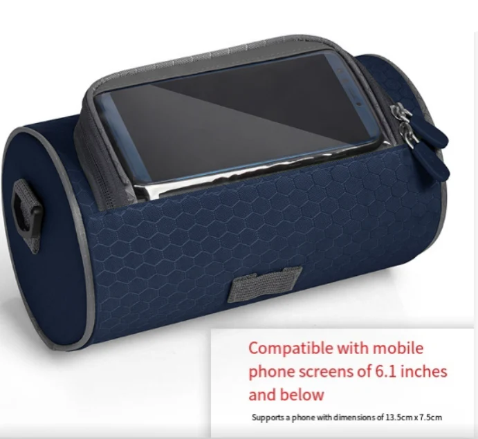 Lenkertasche – Touchscreen-Fach, Wasserabweisend & Sichere Befestigung