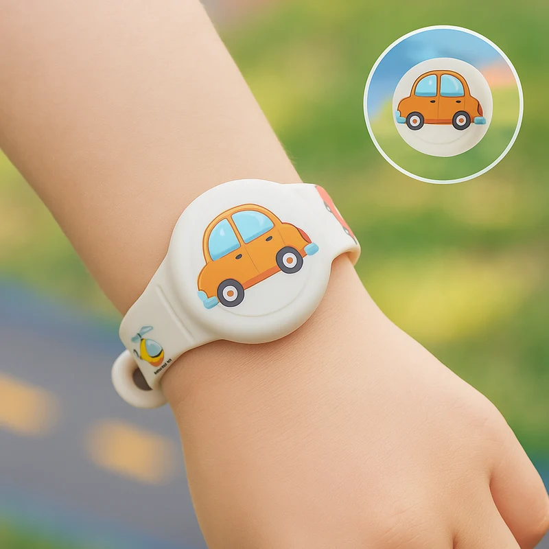 GPS-Tracker Schutzhülle – Flexibles Silikon & Verstellbare Passform