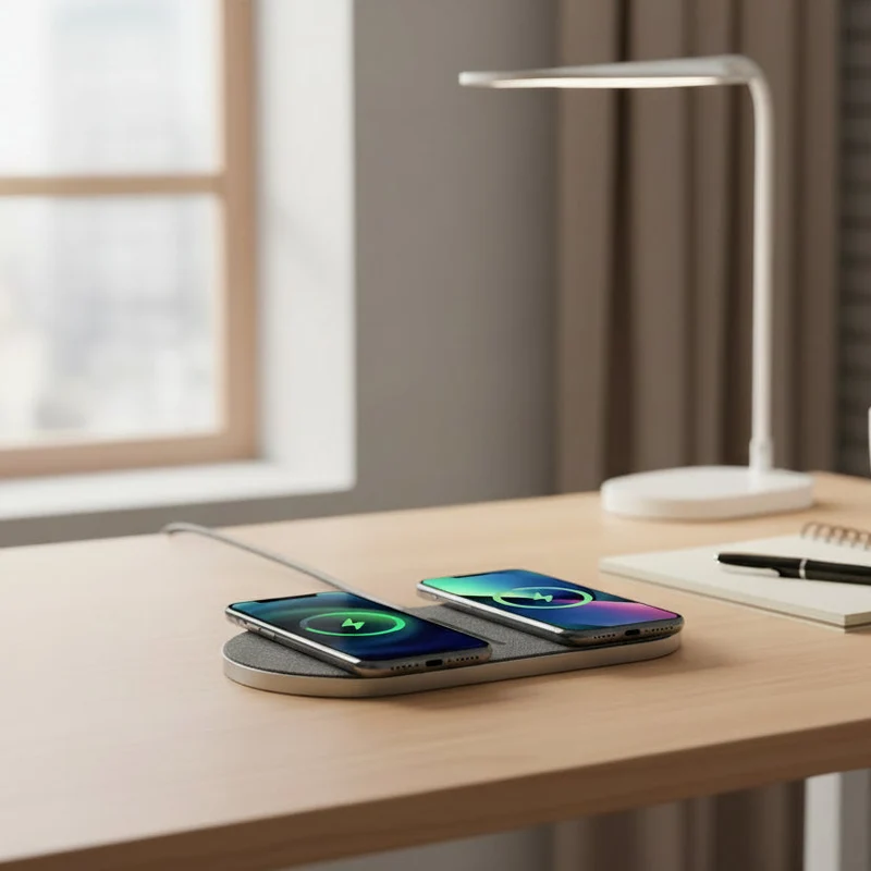 Kabellose Ladestation – 40W Ladepad für Smartphone und Kopfhörer