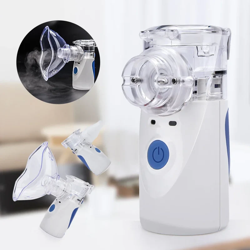 Tragbares Inhalationsgerät mit feiner Vernebelung und USB-Akku für komfortable Inhalation