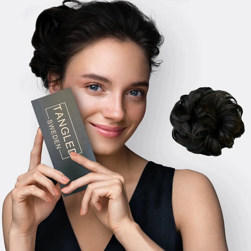 Haar Scrunchie mit Dutt-Effekt – Voluminöser Look & Natürliches Finish