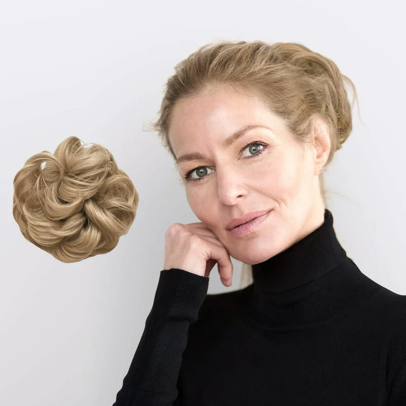 Haar Scrunchie mit Dutt-Effekt – Voluminöser Look & Natürliches Finish