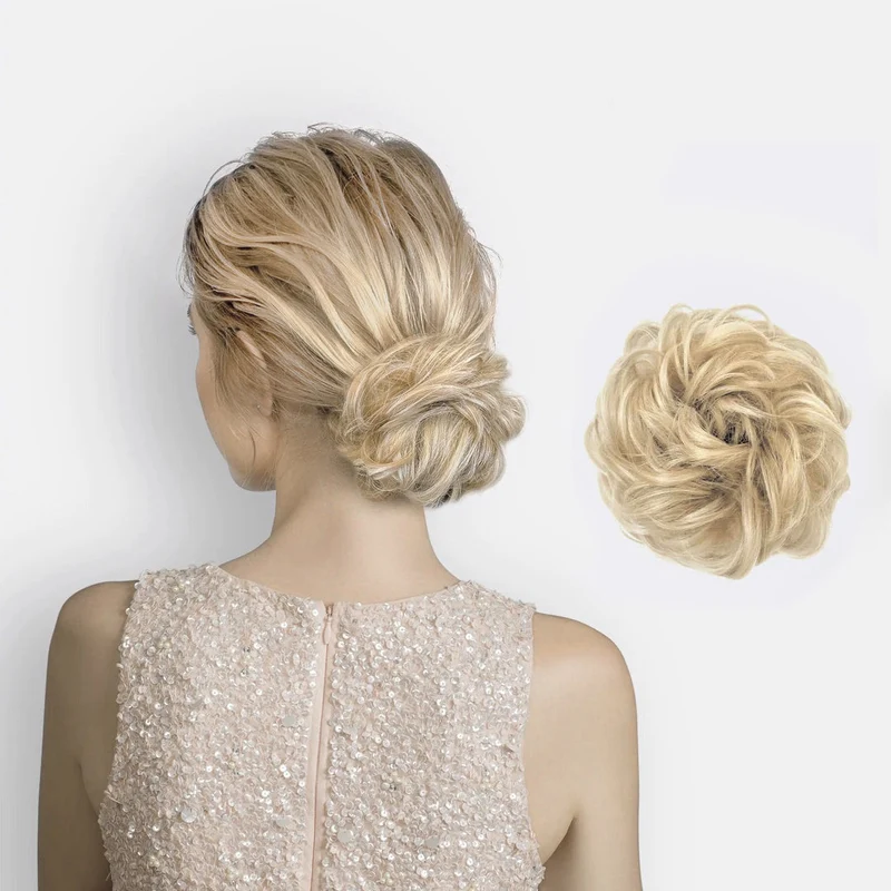 Haar Scrunchie mit Dutt-Effekt – Voluminöser Look & Natürliches Finish