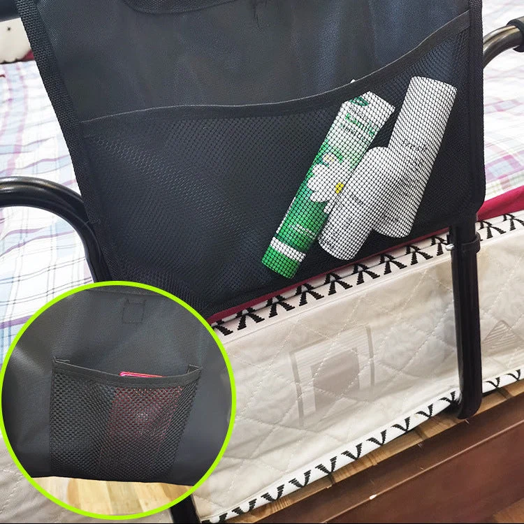 Bettgriff aus Aluminium – Höhenverstellbar bis 55 cm mit Seitentasche